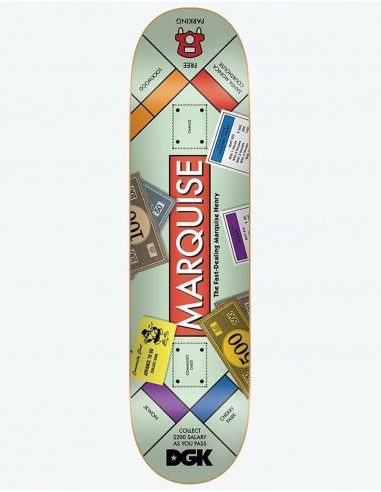 DGK Ghetto Goods Quise Skateboard Deck - 8.38"