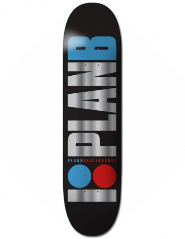 Plan B Team OG Foil Skateboard Deck - 8"