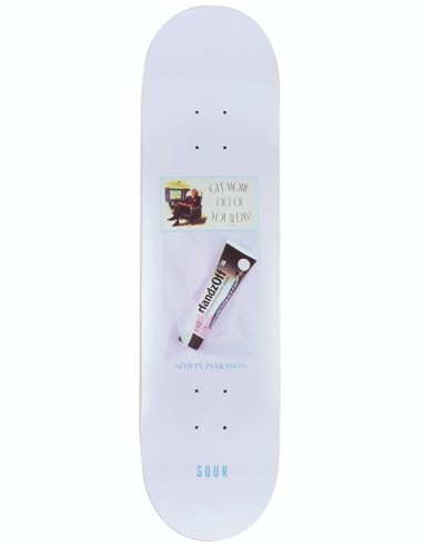 Sour Simon Hands Off Skateboard Deck - 8.25"