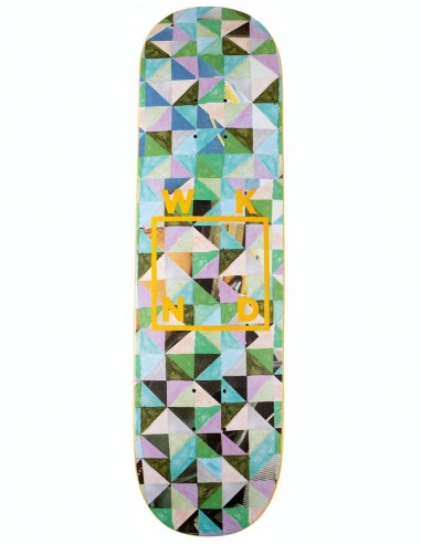 WKND Tesselation 'Flatty Green' Logo Skateboard Deck - 8.5"