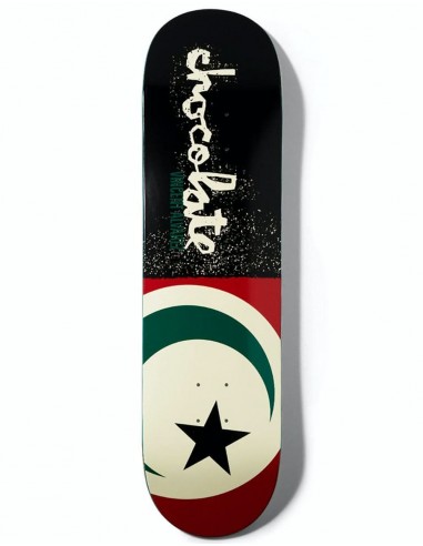 Chocolate Alvarez Giant Flags Skateboard Deck - 8.25"