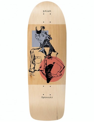 Baker Reynolds Mind Bends Skateboard Deck - 9.89"