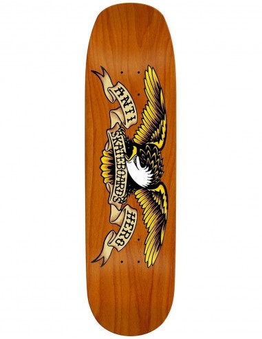 Anti Hero Orange Crusher Shaped Eagle Skateboard Deck - 9.1"