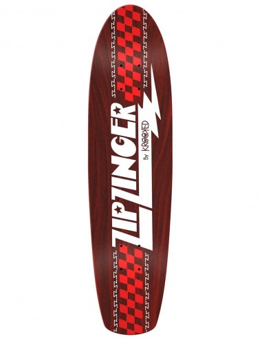 Krooked Zip Zinger RGB Skateboard Deck - 7.75"