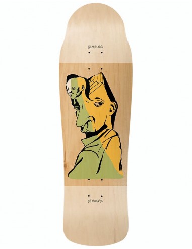 Baker Hawk Mind Bends Skateboard Deck - 9.5"