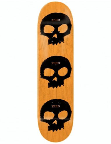 Zero Multi Skull Stencil Skateboard Deck - 8.25"