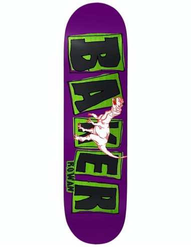 Baker Rowan Brand Name Flash Skateboard Deck - 7.875"