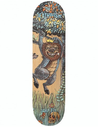 Deathwish Foy Beast Mode Skateboard Deck - 8.5"