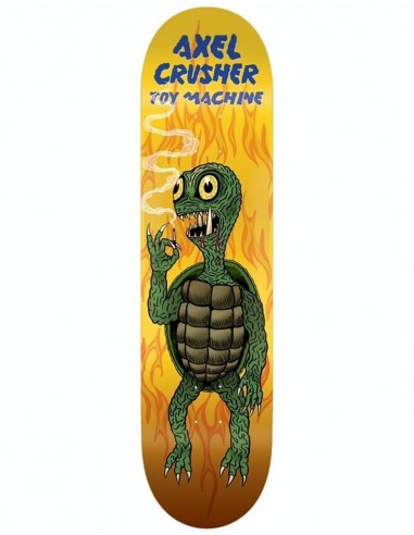 Toy Machine Axel Turtle Gamera Skateboard Deck - 8.25"