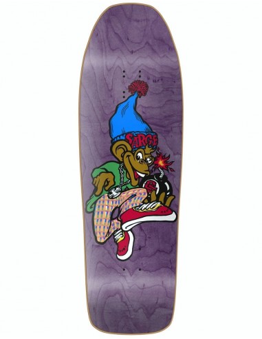 The New Deal Sargent Monkey Bomber HT Skateboard Deck - 9.625"