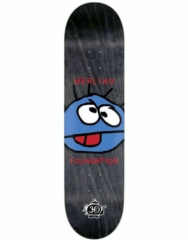 Foundation Merlino Germ 30 Year Reissue Skateboard Deck - 8.38"