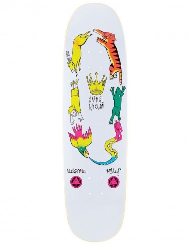 Welcome Animal Kingdom on Catblood 2.0 Skateboard Deck - 8.75"