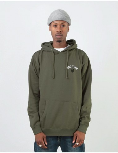 Zoo York Bushwick Pullover Hoodie - Olive Green