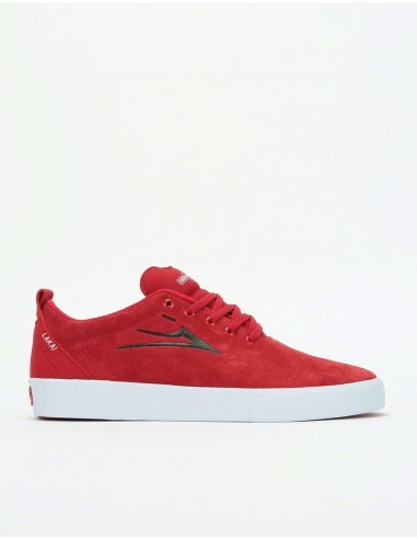 Lakai x Independent Bristol Skate Shoes - Red Suede