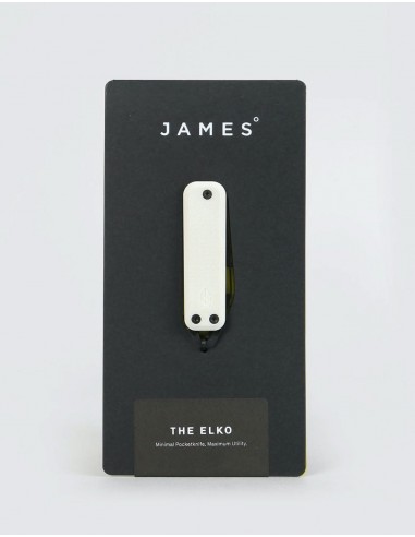 James The Elko Knife - Bone/Black