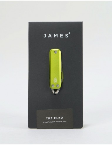 James The Elko Knife - Electric Moss/Stainless