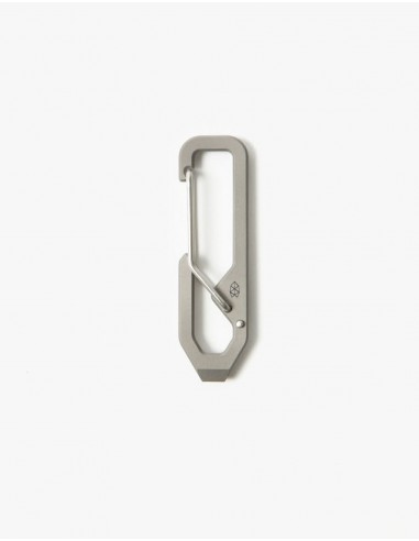 James The Holcombe Keychain - Titanium/Stainless