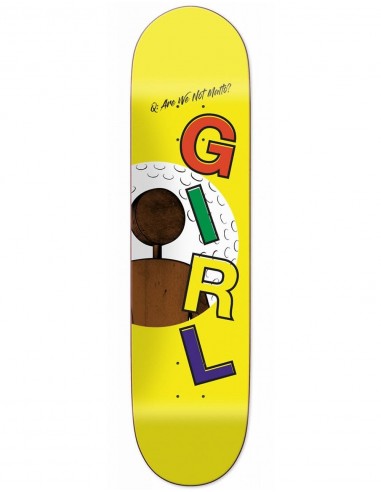 Girl Malto Are We Not? Skateboard Deck - 8"