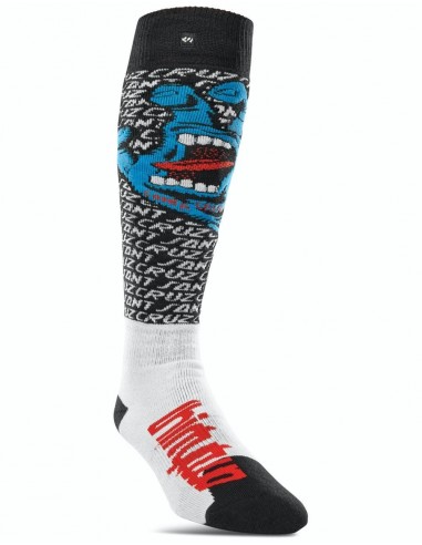 ThirtyTwo x Santa Cruz Snowboard Socks - White