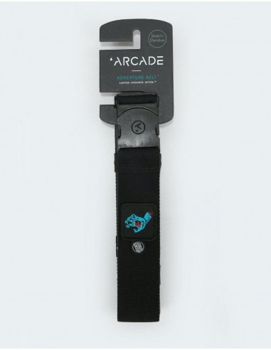 Arcade x Santa Cruz Rambler Belt - Black/Screaming Hand