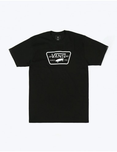 Vans Full Patch T-Shirt - Black/White