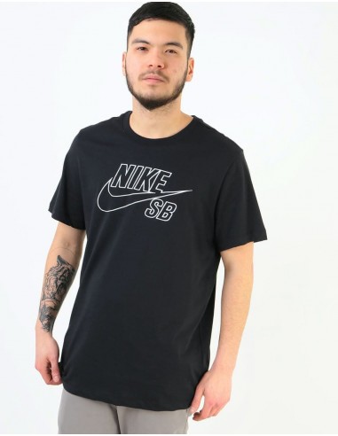 Nike SB EMB Logo T-Shirt - Black/White