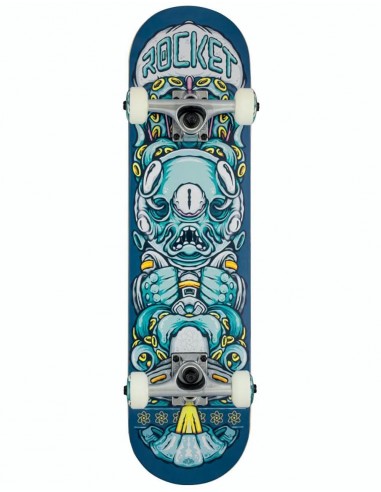 Rocket Alien Pile-Up Mini Complete Skateboard - 7.375"