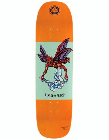 Welcome Lay Somewhere on Stonecipher Skateboard Deck - 8.6"