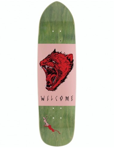 Welcome Tasmanian Angel on Squidbeak Skateboard Deck - 8.6"